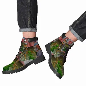 Men Along The Border Of Dream Mid Top Boots