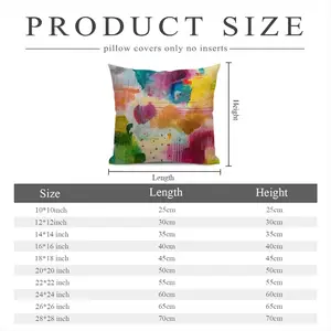 Summer #4 Polyester Pillow (Square, Multi-Size)