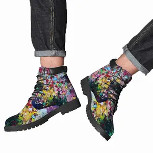 Men Wish You Flowers Nr C Mid Top Boots