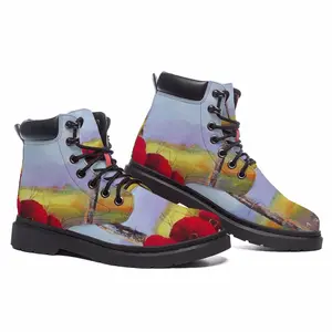 Men Fence Poppies Mid Top Boots