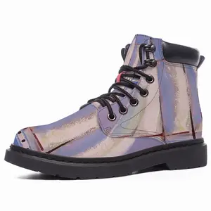 Men White Sails Mid Top Boots