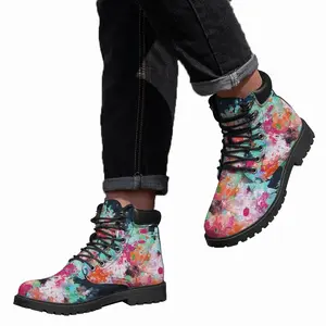 Men Wish You Flowers Nr Q Mid Top Boots