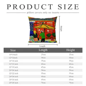 South Polyester Pillow (Square, Multi-Size)