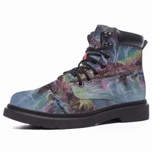 Men Lake Reflection Mid Top Boots