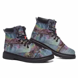 Men Lake Reflection Mid Top Boots