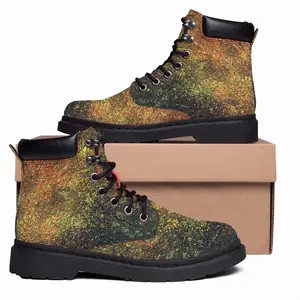 Men Golden Drops Mid Top Boots