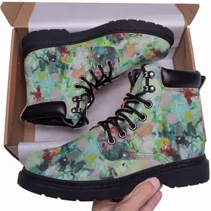 Men Anniversary Flowers Mid Top Boots