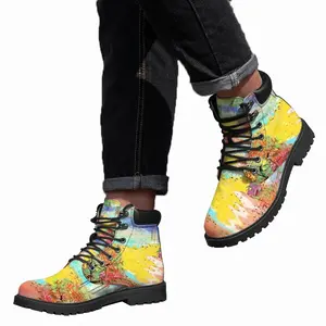 Men Earth Of Colors Series Z Mid Top Boots