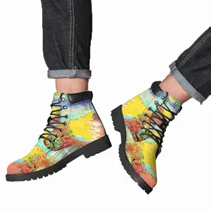 Men Earth Of Colors Series Z Mid Top Boots