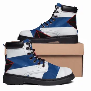 Men Public Flag Cuba Mid Top Boots