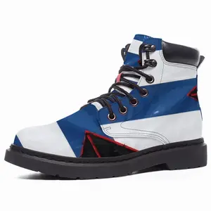 Men Public Flag Cuba Mid Top Boots