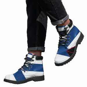 Men Public Flag Cuba Mid Top Boots