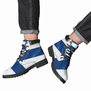 Men Public Flag Cuba Mid Top Boots