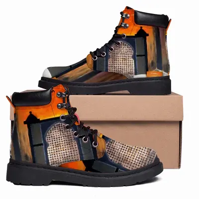 Men Moroccan Lounge Mid Top Boots