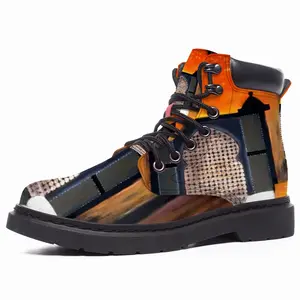 Men Moroccan Lounge Mid Top Boots