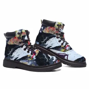 Men Super Hero Mid Top Boots