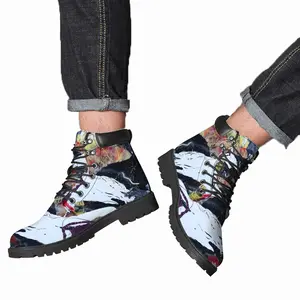 Men Super Hero Mid Top Boots