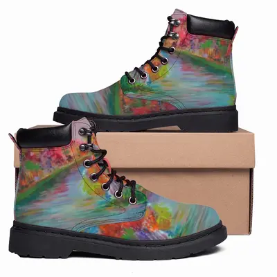 Men Rhythm Of Colors Mid Top Boots