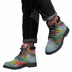 Men Rhythm Of Colors Mid Top Boots