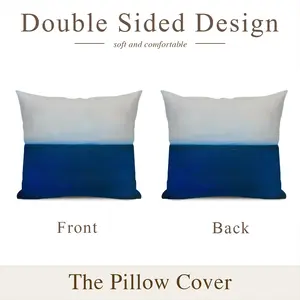 Untitled R Polyester Pillow (Square, Multi-Size)