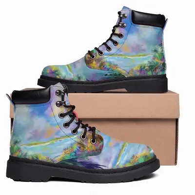 Men Earth Of Colors Series A Mid Top Boots