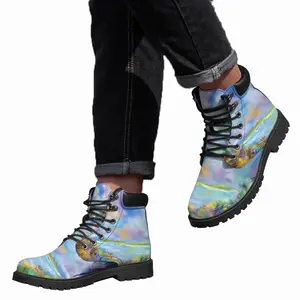 Men Earth Of Colors Series A Mid Top Boots