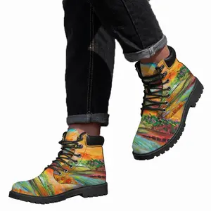 Men River Of Happiness Mid Top Boots