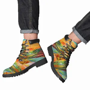 Men River Of Happiness Mid Top Boots