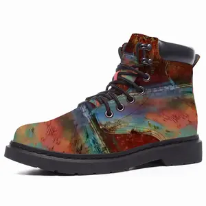 Men Beaches Of Light And Dark Mid Top Boots