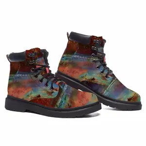 Men Beaches Of Light And Dark Mid Top Boots