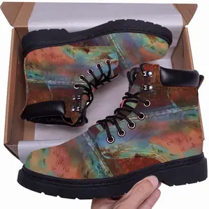 Men Beaches Of Light And Dark Mid Top Boots