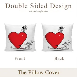 Axing Love Polyester Pillow (Square, Multi-Size)