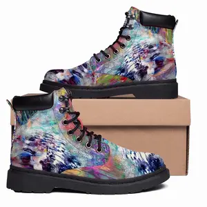 Men Colours Of The Lake Series Mid Top Boots