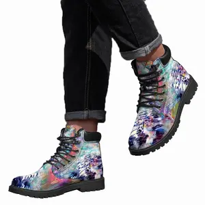 Men Colours Of The Lake Series Mid Top Boots