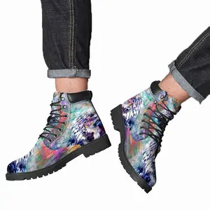 Men Colours Of The Lake Series Mid Top Boots