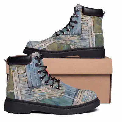 Men Grey Shack Mid Top Boots