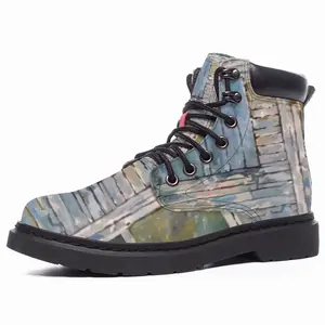 Men Grey Shack Mid Top Boots