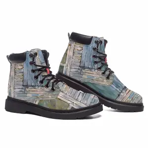 Men Grey Shack Mid Top Boots