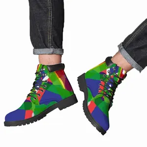 Men Color Strains Ii Mid Top Boots