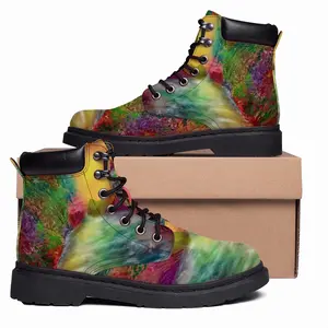 Men Earth Of Colors Series Mid Top Boots