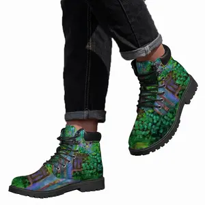 Men Backyard Fence Mid Top Boots