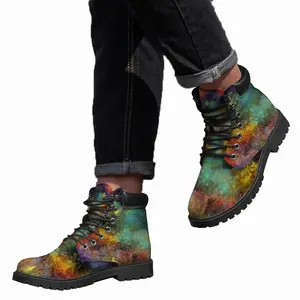 Men Summer Collapsing Into Fall Mid Top Boots