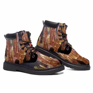 Men Crystals Mid Top Boots