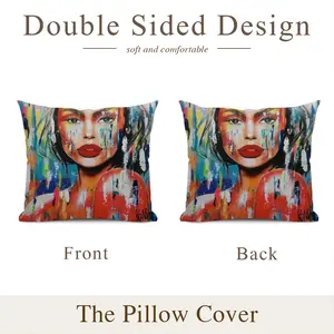 Summer Rain Polyester Pillow (Square, Multi-Size)