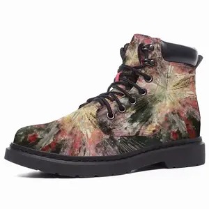 Men Cosmic Flower Mid Top Boots