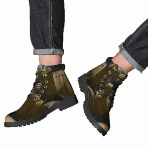 Men Four Hundred Shekels Of Silver Mid Top Boots