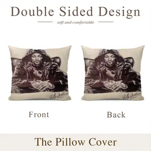 Snoop Dogg Polyester Pillow (Square, Multi-Size)