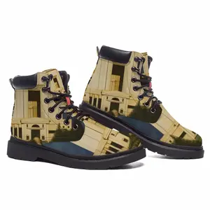 Men Old Jerusalem The Third Themple Mid Top Boots