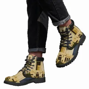 Men Old Jerusalem The Third Themple Mid Top Boots