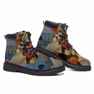 Men Elegy About Jerusalem Mid Top Boots